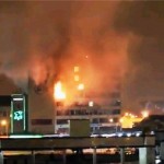 В центре Грозного не утихает стрельба. Видео